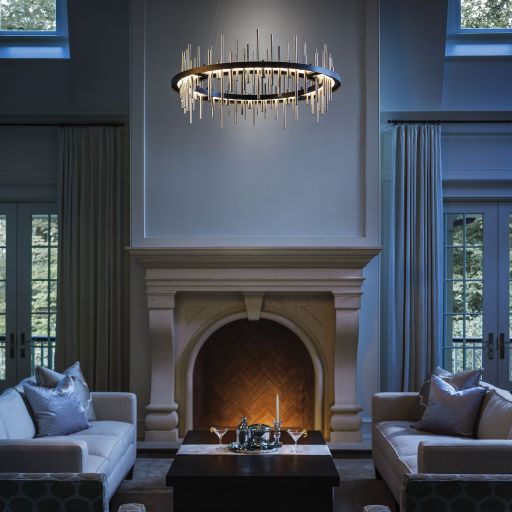 Cityscape Circular Pendant by Hubbardton Forge