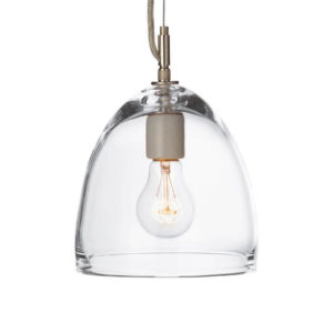 4997 Simon Pearce Essex Blown Glass Pendant