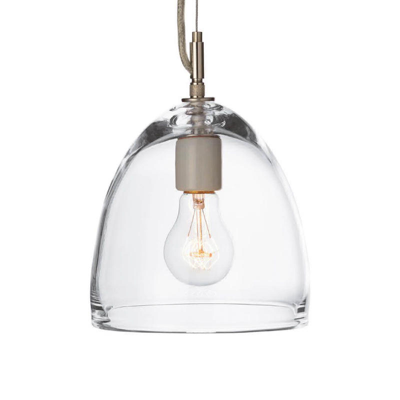 4997 Simon Pearce Essex Blown Glass Pendant