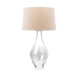 5341-Simon Pearce Warren Blown Glass Table Lamp - Large