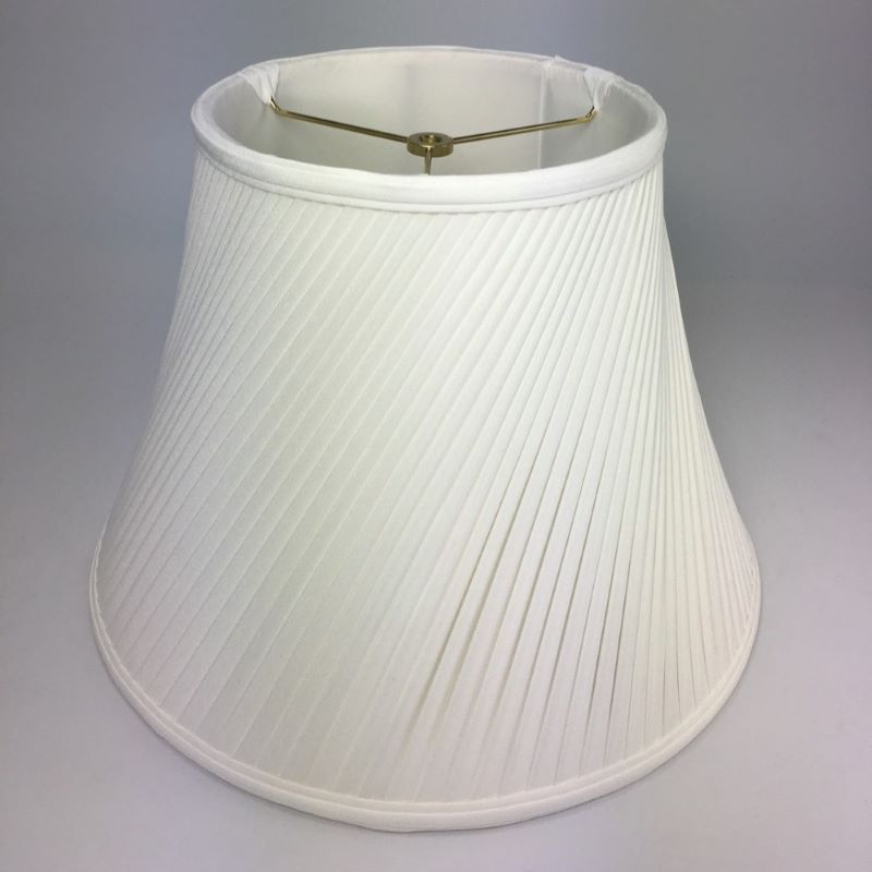Graceful Swirl Silk Empire Lampshade