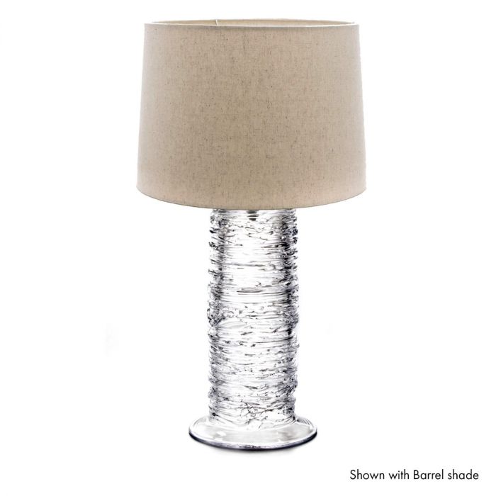 Echo Lake Blown Glass Table Lamp by Simon Pearce