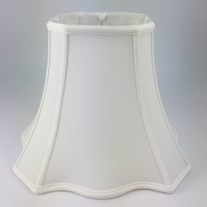 Clover Square Silk Bell Lampshades
