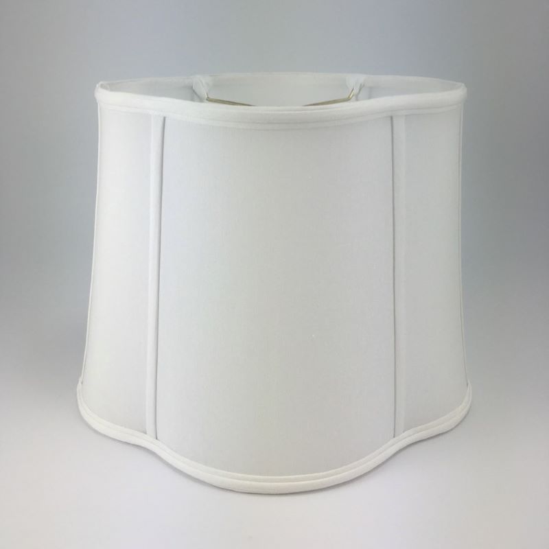 Fancy French Oval Silk Lampshade
