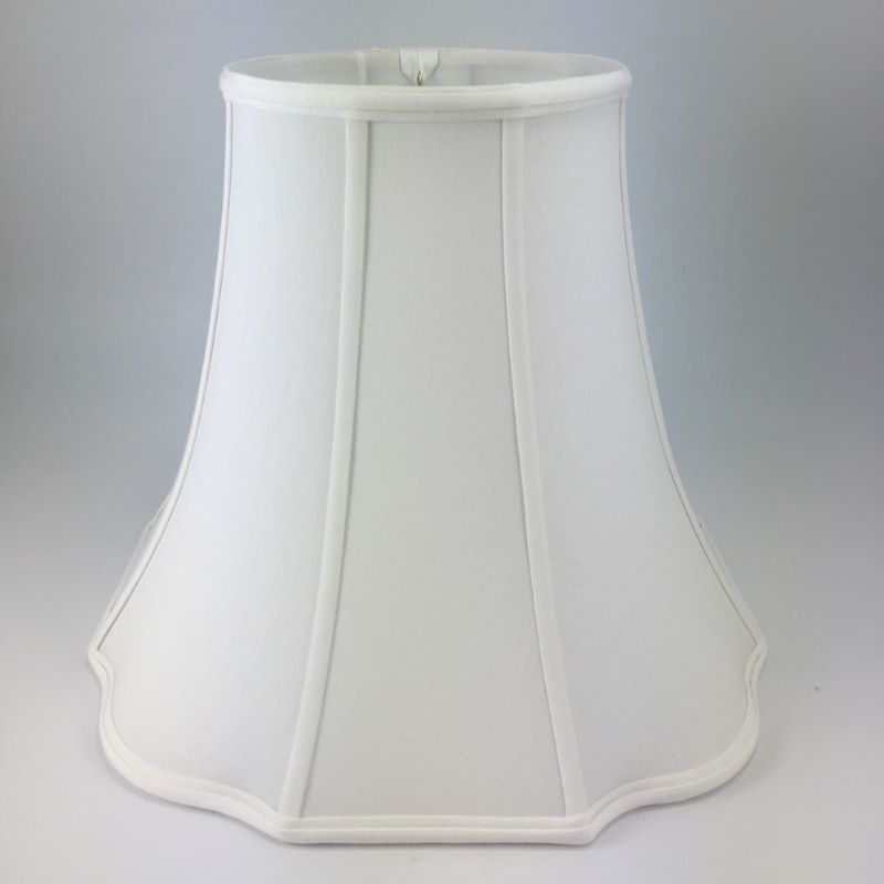 Fancy Octagon Silk Bell Lampshade