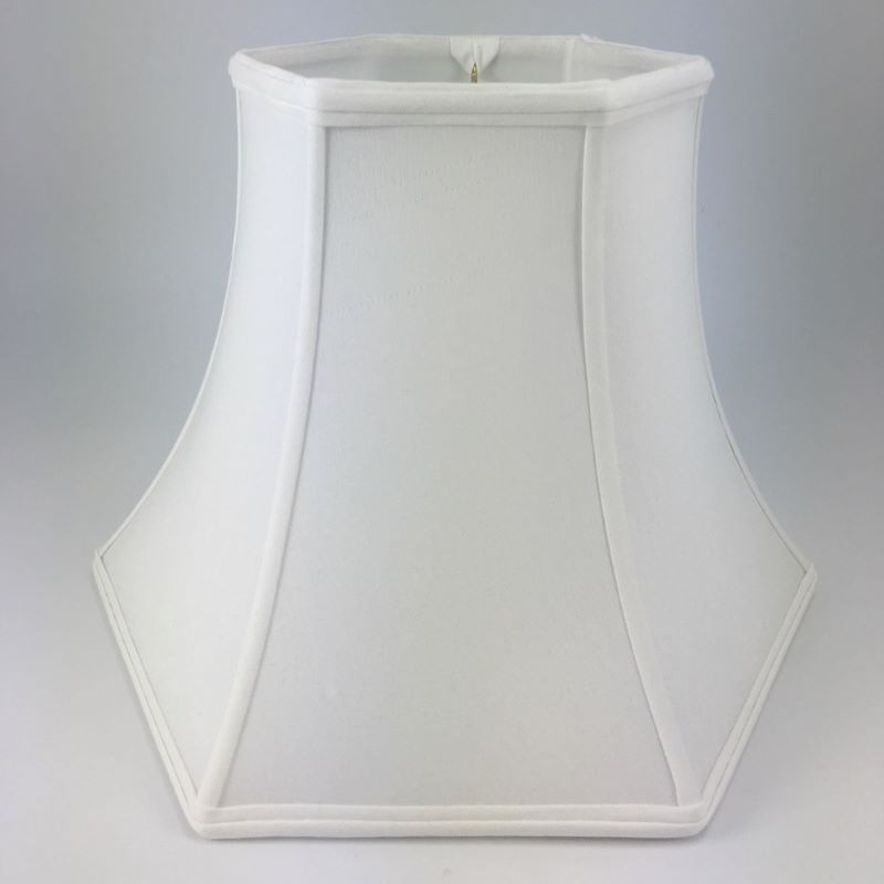 Hexagon Silk Bell Lampshade