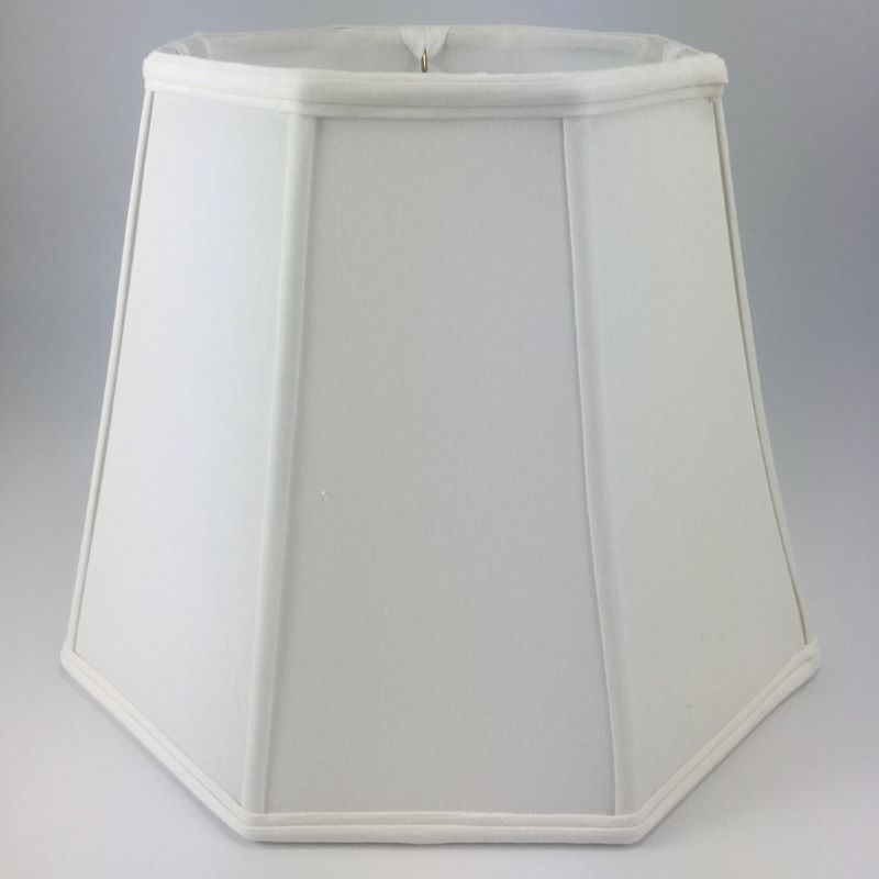 Octagon Silk Empire Lampshade