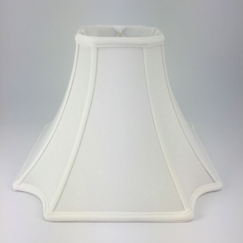 Oriental Inverted Corner Square Bell Silk Lampshade