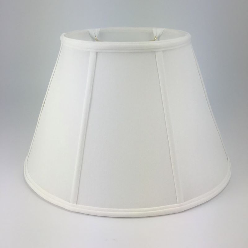 Oval Empire Silk Lampshade
