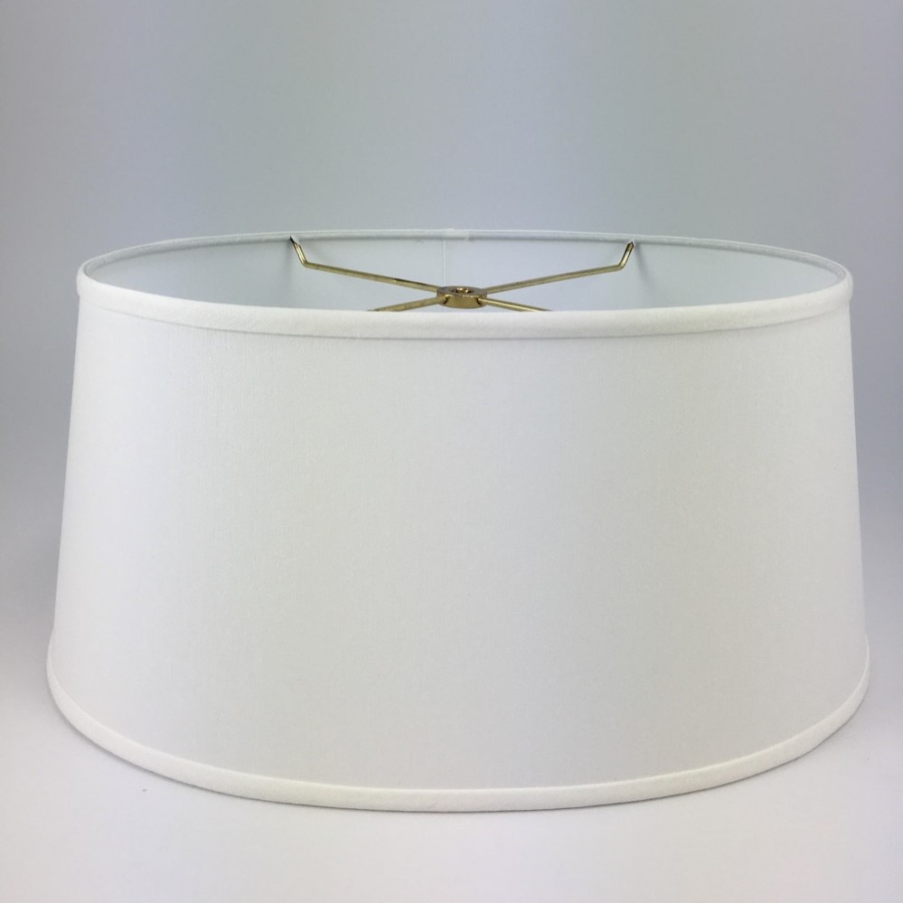 Shallow Oval Hardback Lampshade