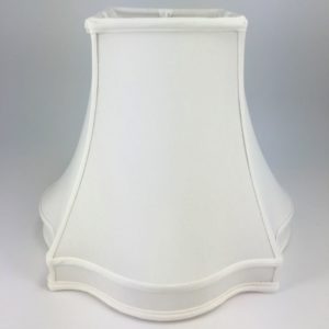 Royal Square Silk Bell Lampshades with a Gallery