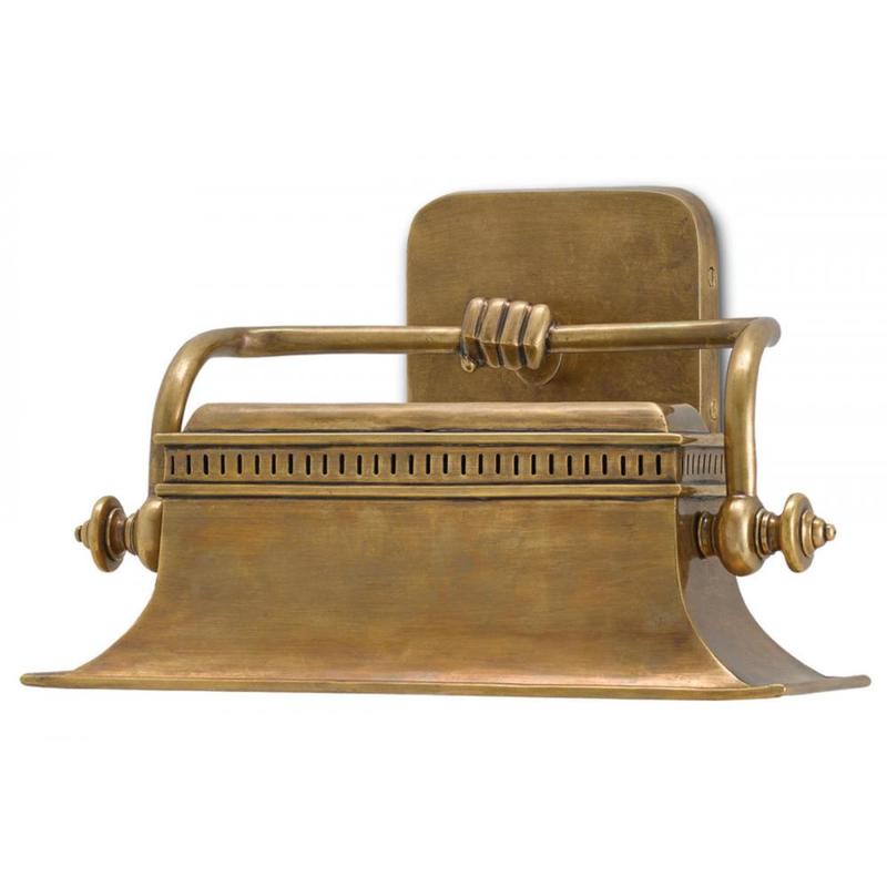Currey Malvasia Brass Wall Sconce 5000 0064