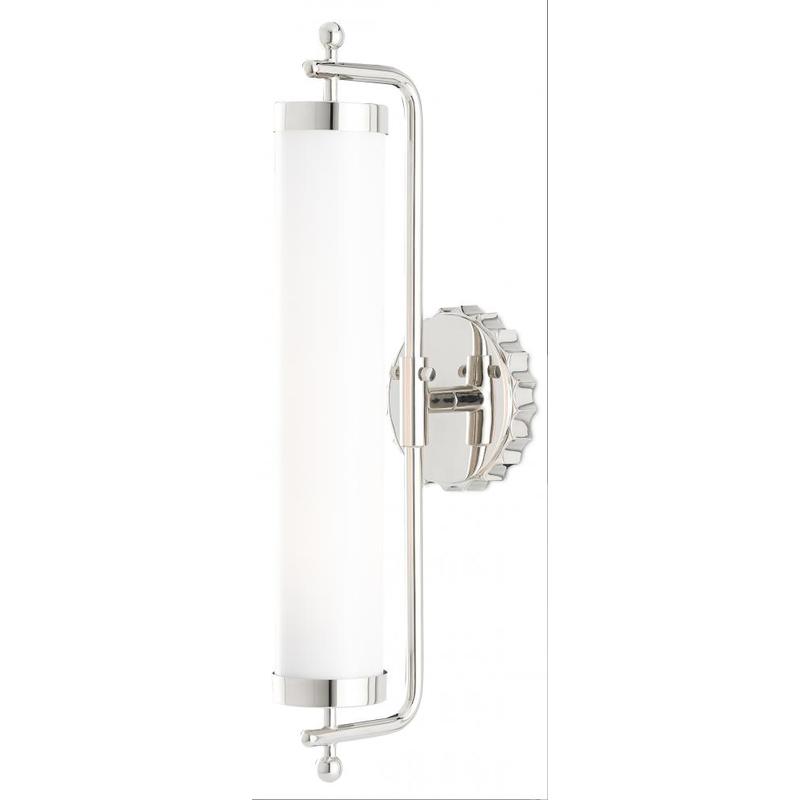 Currey Latimer Nickel Wall Sconce 5000 0142