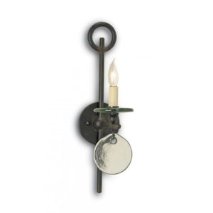 Currey Sethos Black Wall Sconce 5107