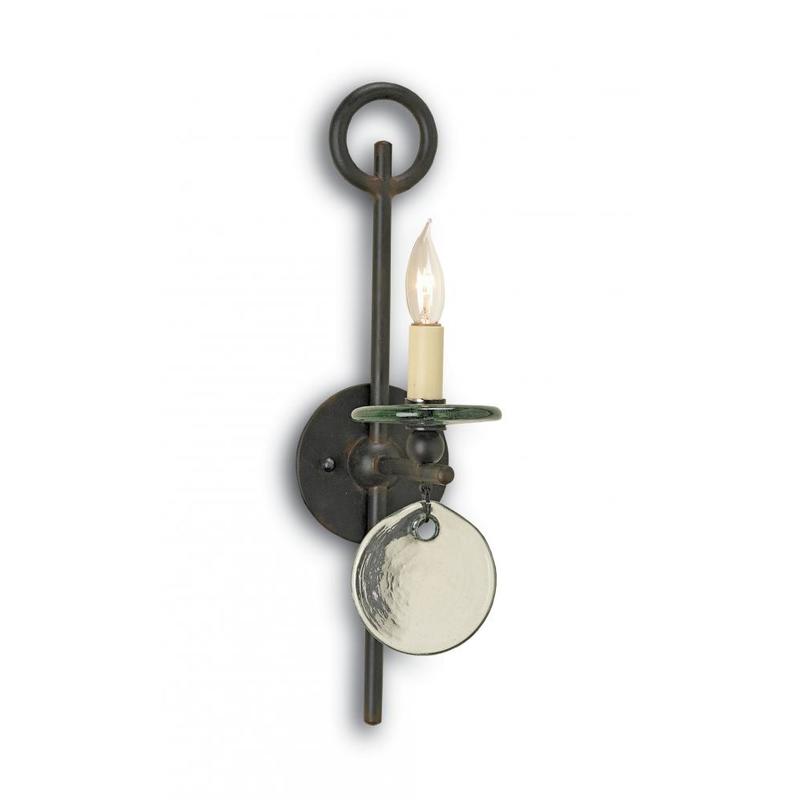 Currey Sethos Black Wall Sconce 5107