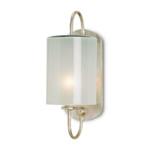 Currey Glacier Silver Wall Sconce 5129