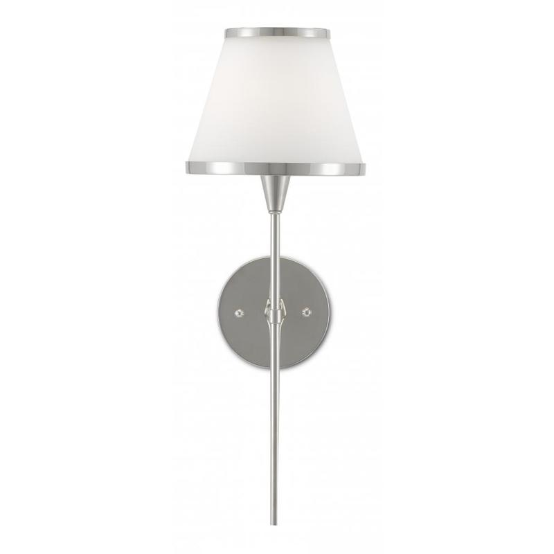 Currey Brimsley Nickel Wall Sconce 5800 0002