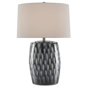 Currey Milner Blue Table Lamp 6000 0456