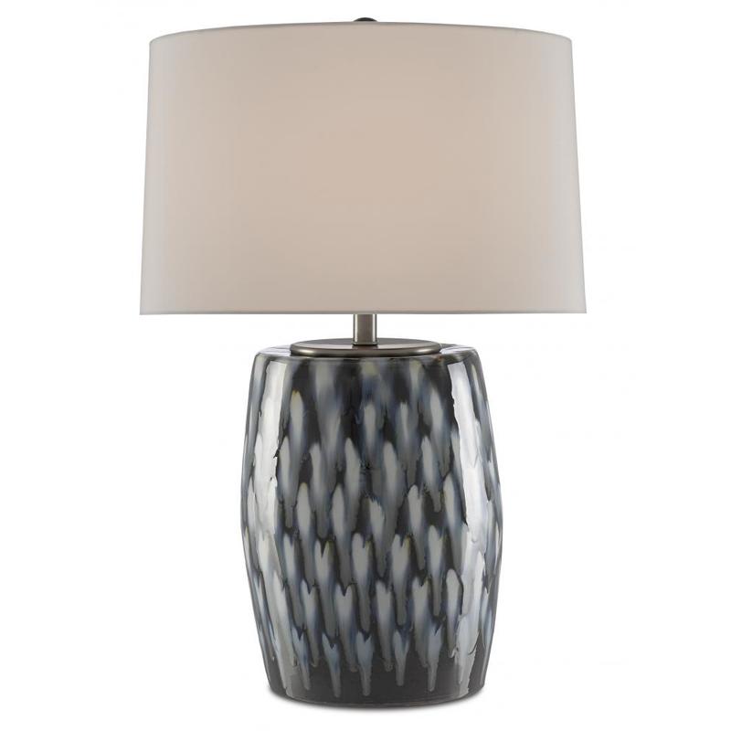 Currey Milner Blue Table Lamp 6000 0456