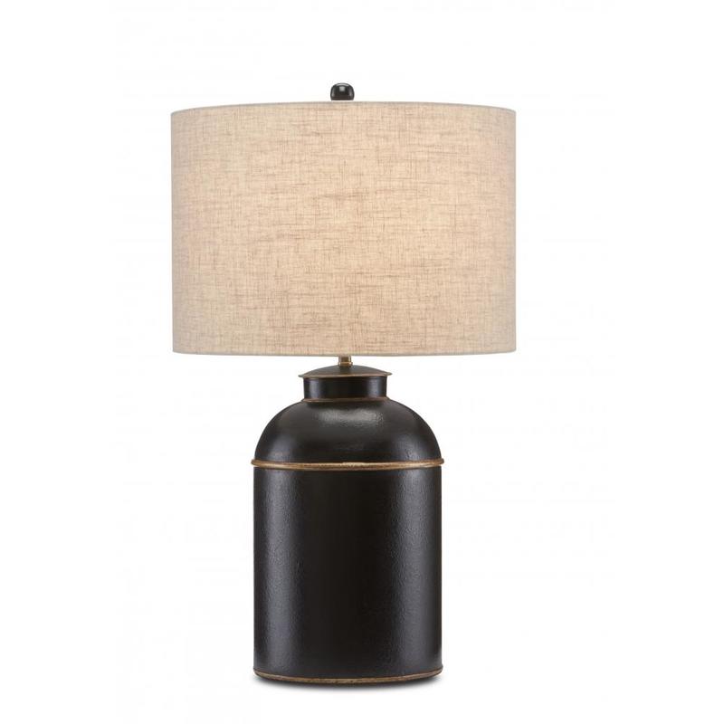 Currey London Black Table Lamp 6000 0703