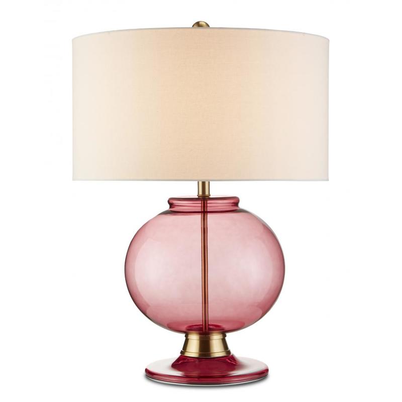 Currey Jocasta Red Table Lamp 6000 0717