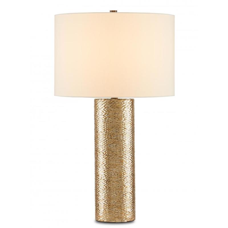 Currey Glimmer Gold Table Lamp 6000 0756