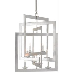Currey Middleton Silver Chandelier 9000 0056