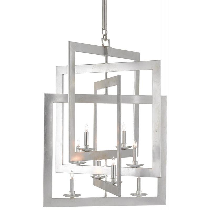 Currey Middleton Silver Chandelier 9000 0056