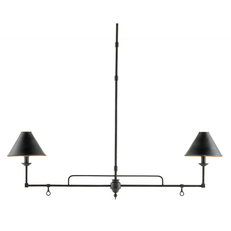 Currey Prosperity Rectangular Chandelier 9000 0114