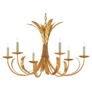 Currey Bette Gold Chandelier 9000 0186