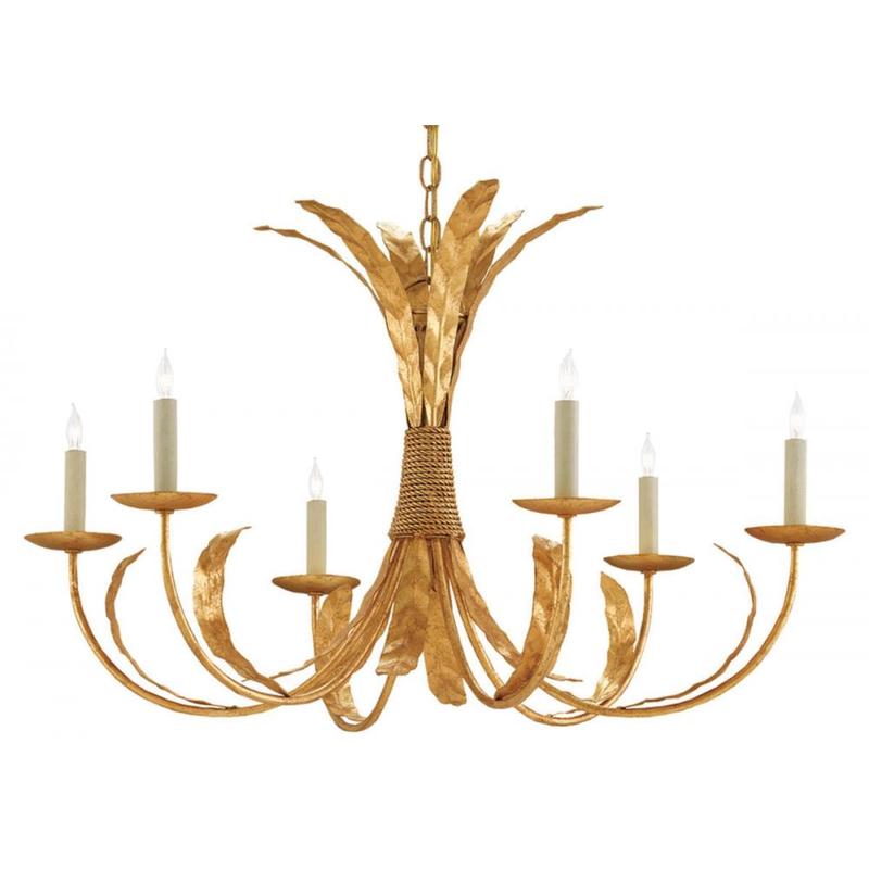 Currey Bette Gold Chandelier 9000 0186