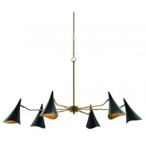 Currey Library Chandelier 9000 0311
