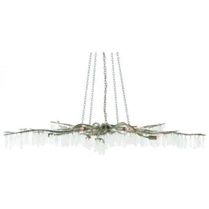 Currey Forest Light Silver Chandelier 9000 0368