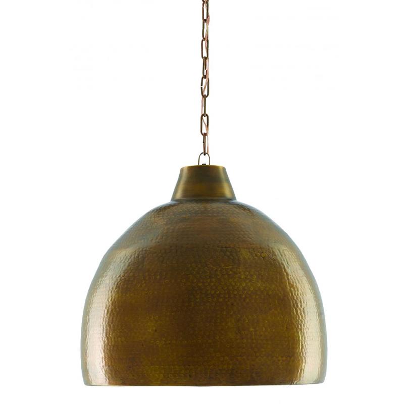 Currey Earthshine Brass Large Pendant 9000 0425