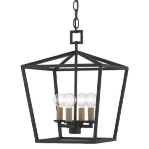 Currey Denison Black Small Lantern 9000 0456