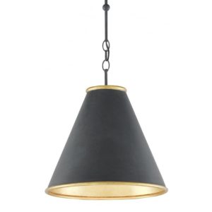 Currey Pierrepont Black Small Pendant 9000 0534