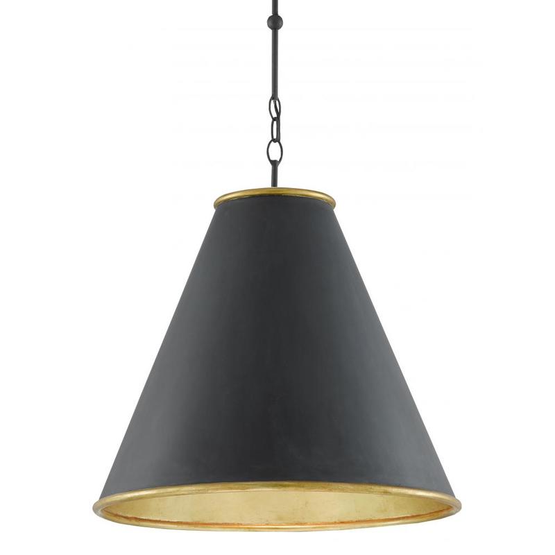 Currey Pierrepont Black Large Pendant 9000 0535