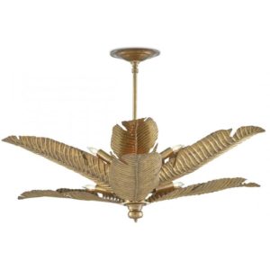 Currey Tropical Semi Flush 9000 0544