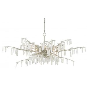Currey Forest Dawn Silver Chandelier 9000 0608