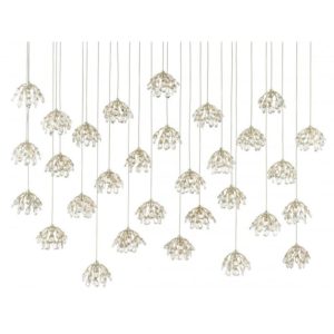 Currey Crystal Bud 30 Light Multi Drop Pendant 9000 0672