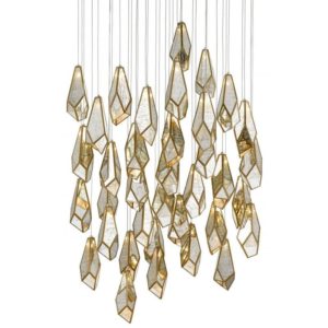 Currey Glace 36 Light Multi Drop Pendant 9000 0708
