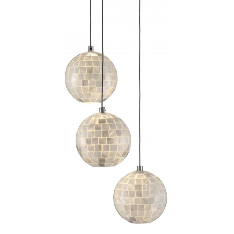 Currey Finhorn 3 Light Multi Drop Pendant 9000 0717