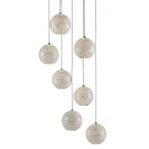 Currey Finhorn 7 Light Multi Drop Pendant 9000 0718