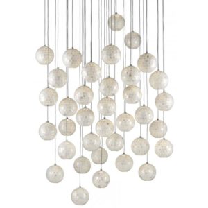 Currey Finhorn 36 Light Multi Drop Pendant 9000 0722