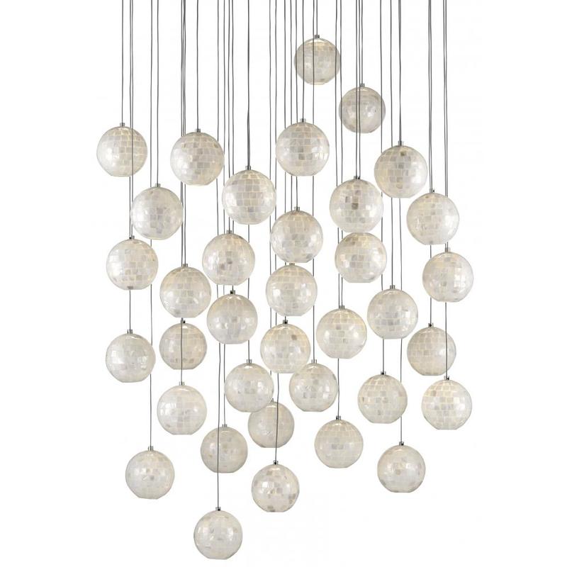 Currey Finhorn 36 Light Multi Drop Pendant 9000 0722