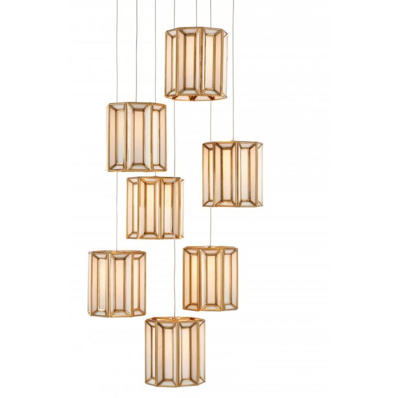 Currey Daze 7 Light Multi Drop Pendant 9000 0890
