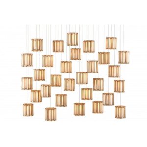 Currey Daze 30 Light Multi Drop Pendant 9000 0893