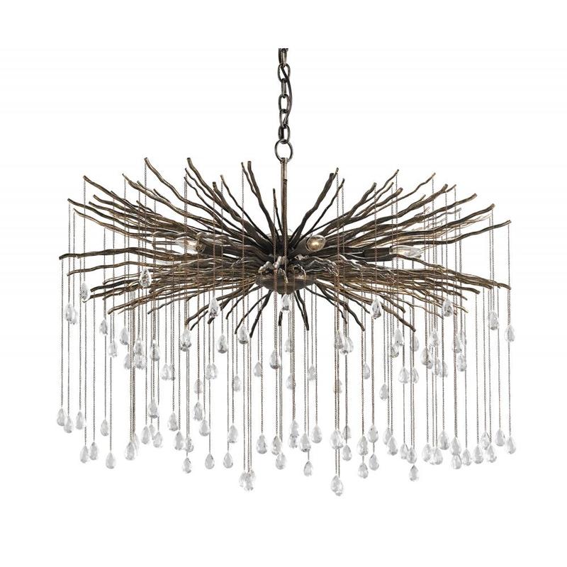 Currey Fen Large Chandelier 9451