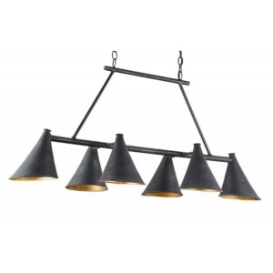 Currey Culpepper Rectangular Chandelier 9841