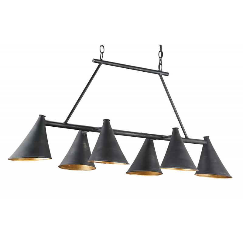 Currey Culpepper Rectangular Chandelier 9841